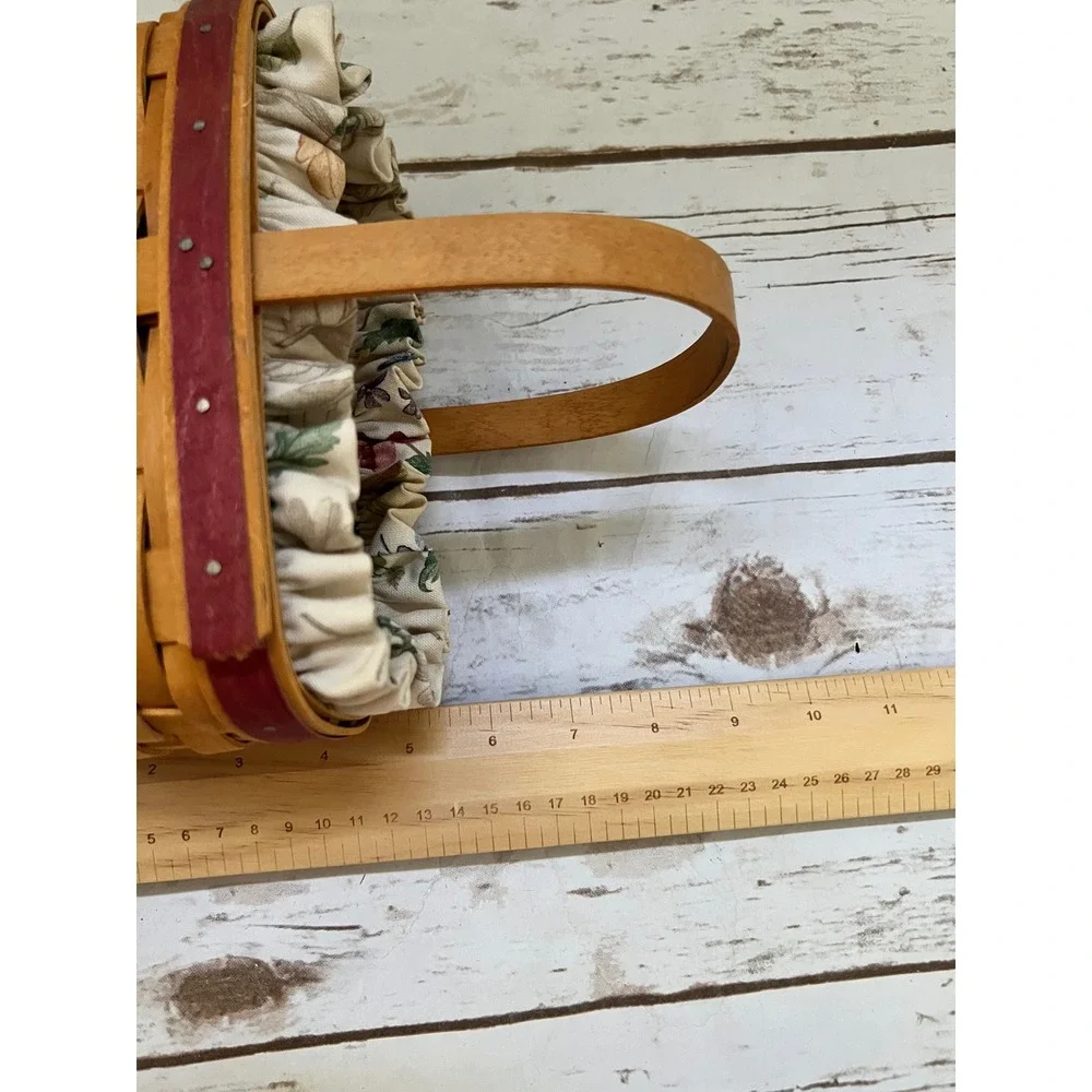 Longaberger Bee Basket Brown 1999 Building Tomorrow Together Small 7.5in